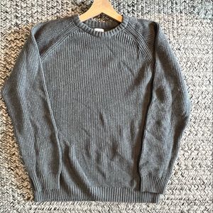 Zara Crewneck Cable Knit Sweater